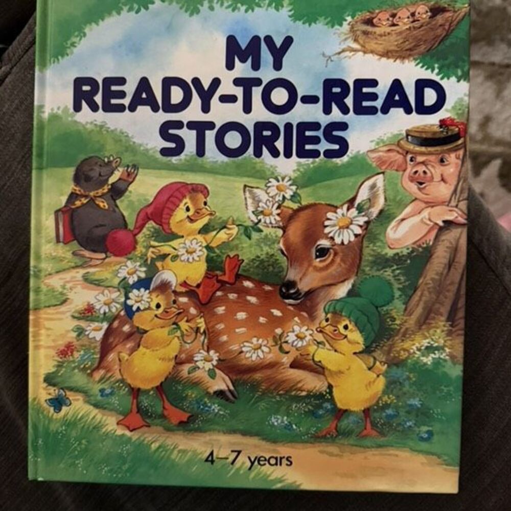 Vintage Brimax My Ready-To-Read Stories Illustrated Hardcover Childrens Book